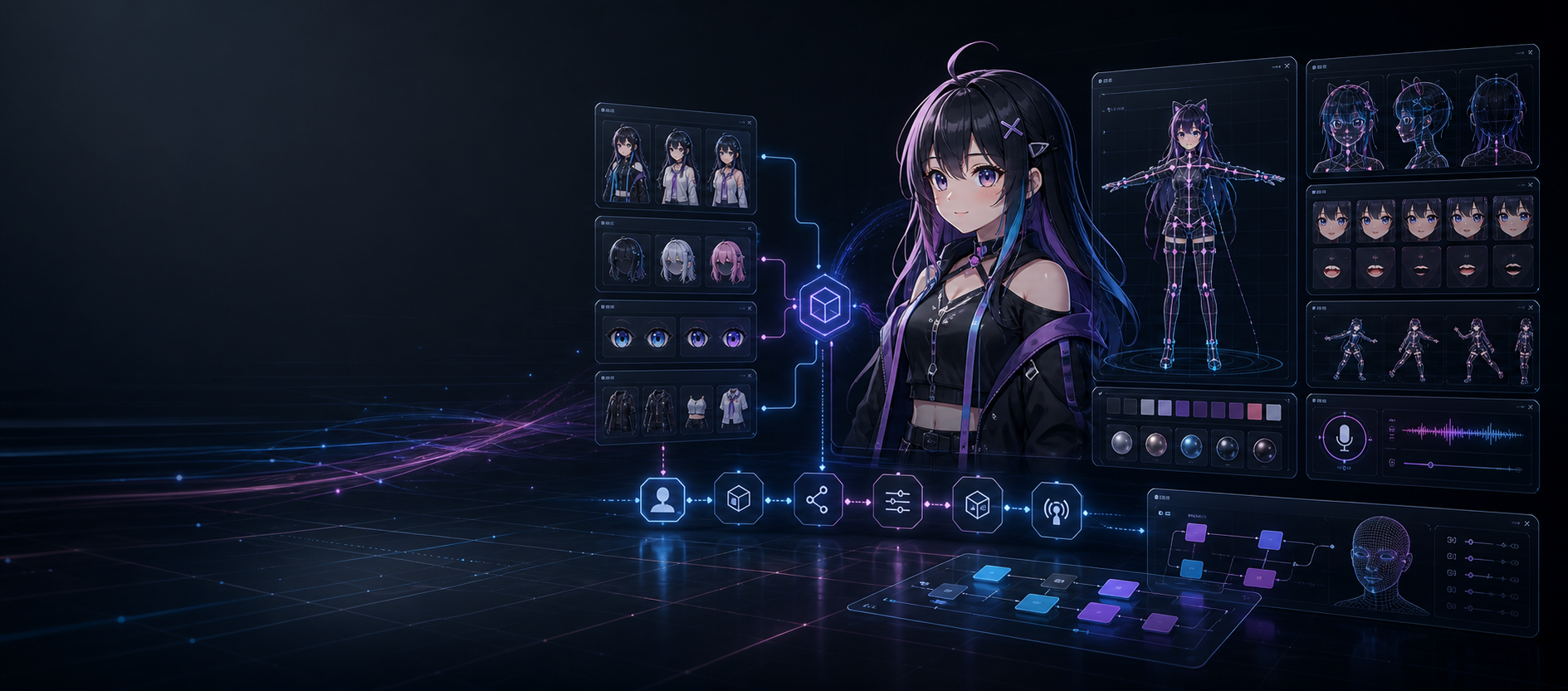 VRoid Studio 介紹與 MCP 整合：怎麼把角色做成 VTuber，或做成你的個人形象 封面圖